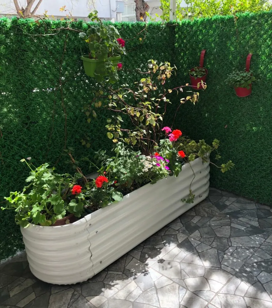 Portatif Taşınabilir Bahçe Çiçekliği ( YUVARLAK – ELİPS )